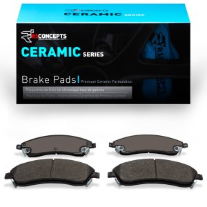 Pontiac Bonneville Brake Pads - Front - R1 Concepts - Ceramic - `04-`09